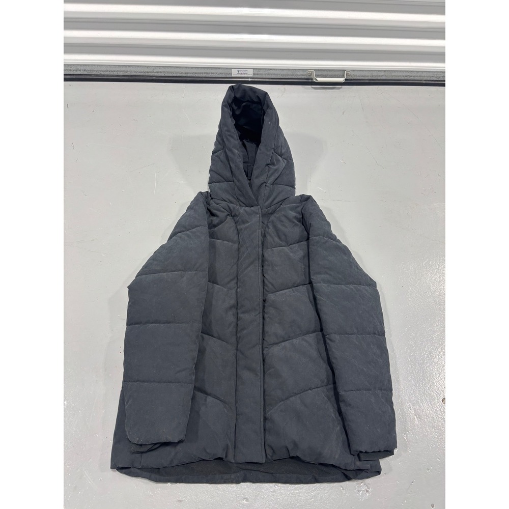 Abercrombie & Fitch Ultra Puffer Parka Mens XL Black Jacket Water Resistant